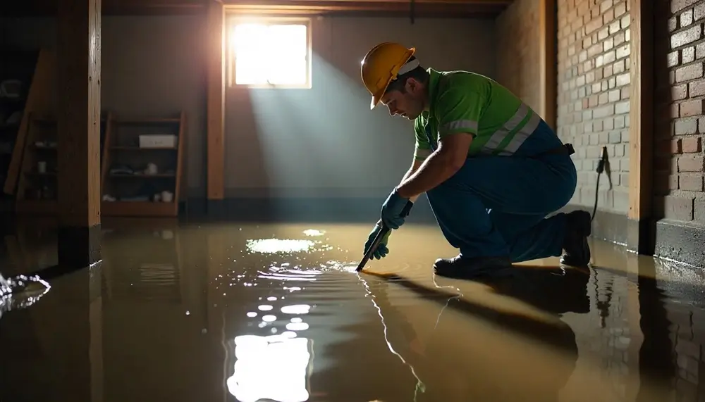 Professional water damage restoration services in Deforest, WI